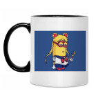 Кружка двухцветная