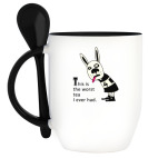 Кружка с ложкой