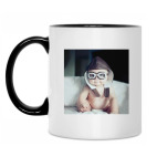 Кружка двухцветная