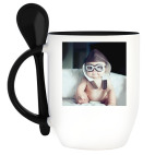 Кружка с ложкой