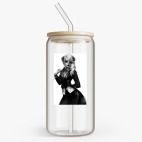 Банка с бамбуковой крышкой