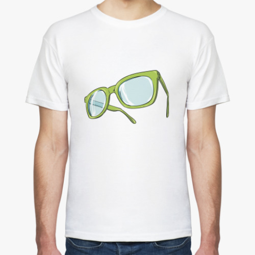 Футболка с принтом  Symbols  /  Glass