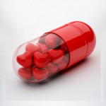 Капсула с сердечками