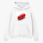 Толстовка худи оверсайз