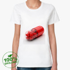 Женская футболка органик