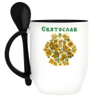 Кружка с ложкой