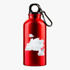 Металлическая бутылка 400 мл UV-DTF