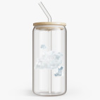 Банка с бамбуковой крышкой