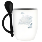 Кружка с ложкой