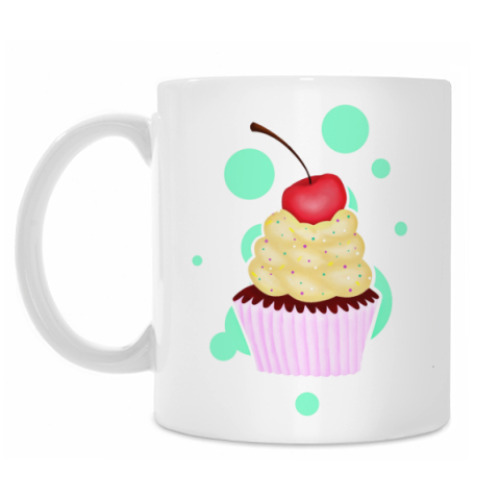 Кружка с принтом Капкейк