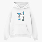 Толстовка худи оверсайз