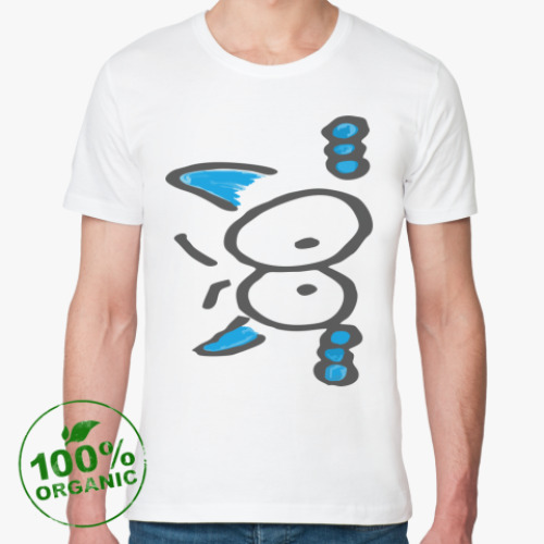 Футболка из органик-хлопка Кот