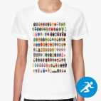 Женская спортивная футболка