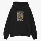 Толстовка худи оверсайз