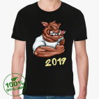 Мужская футболка органик