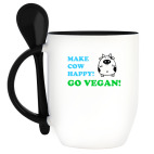 Кружка с ложкой