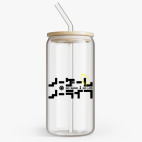 Банка с бамбуковой крышкой