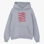 Толстовка худи оверсайз