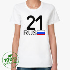 Женская футболка органик