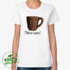 Женская футболка органик