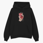 Толстовка худи оверсайз