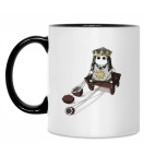 Кружка двухцветная