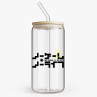 Банка с бамбуковой крышкой