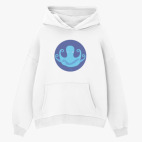 Толстовка худи оверсайз