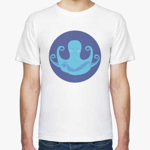 Футболка с принтом Animal Zen: O is for Octopus