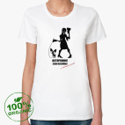 Женская футболка органик