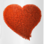 Пушистое сердце