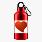 Металлическая бутылка 400 мл UV-DTF