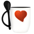 Кружка с ложкой