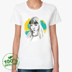 Женская футболка органик