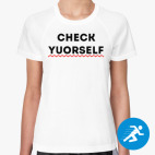 Женская спортивная футболка