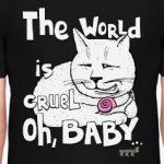 Мудрый котик с улиткой