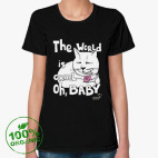 Женская футболка органик