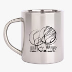 Кружка металлическая