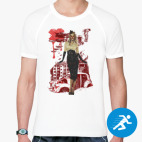 Мужская спортивная футболка