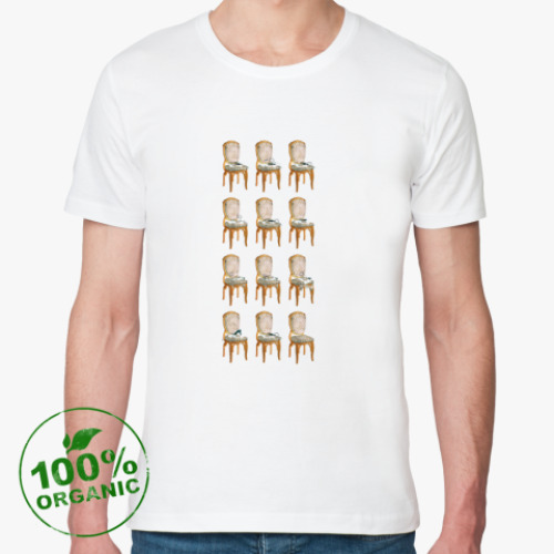 Футболка из органик-хлопка с принтом 12 стульев