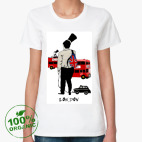 Женская футболка органик