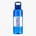 Прозрачная спортивная бутылка