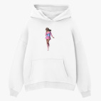 Толстовка худи оверсайз