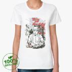 Женская футболка органик