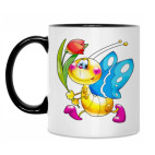 Кружка двухцветная