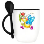 Кружка с ложкой