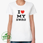 Женская футболка органик