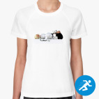 Женская спортивная футболка