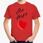 Детская футболка