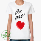 Женская футболка органик